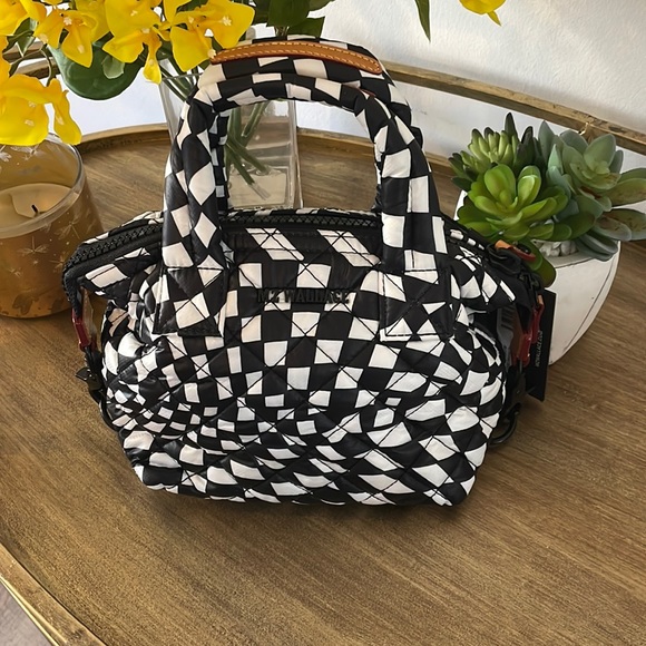 MZ Wallace Handbags - MZ Wallace Sutton Checkerboard Rec XXS